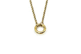Nathalia Long Chain Necklace Gold
