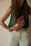 Garance Striped Cotton Fanny Pack