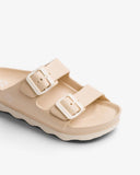 Women's Aqua Buye Water Flip-Flops Beige