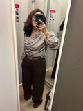 Everyday Style Story ~ Savana Wide Leg Pants ~ Chocolate