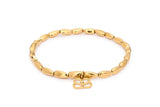 Liora Gold Bead Stretch Bracelet