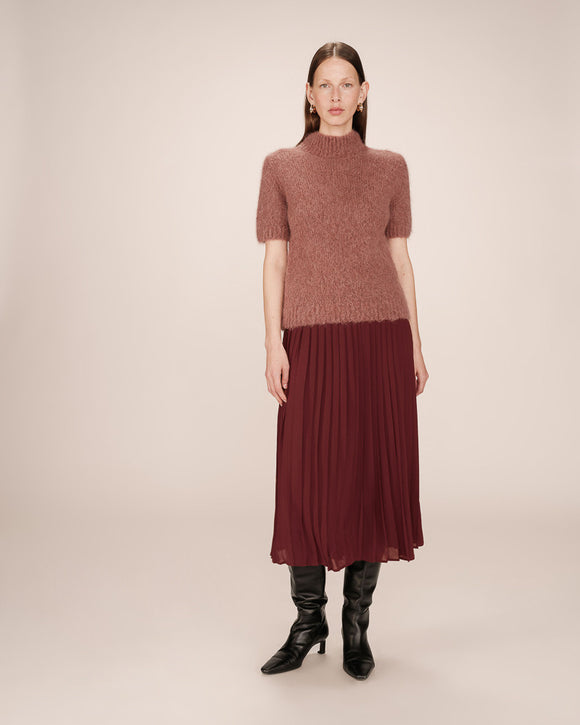 Grace & Mila Plisse Pleated Skirt