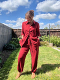 Everyday Style Story ~ Verano25  ~ Elisa Lino pants ~ Burnt Umber