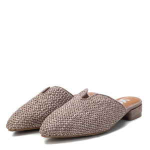 XTI Taupe Slip on Mule