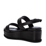 Carmela Chunky Wrap Sandals ~ Black