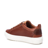 Carmela Camel Woven Leather Trainers
