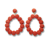 Narratives The Line Boho Oval Statement Earrings ***Colour Options***