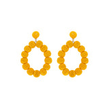 Narratives The Line Boho Oval Statement Earrings ***Colour Options***