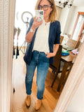 Fransa Hanna Straight leg Jeans ~ Simple blue